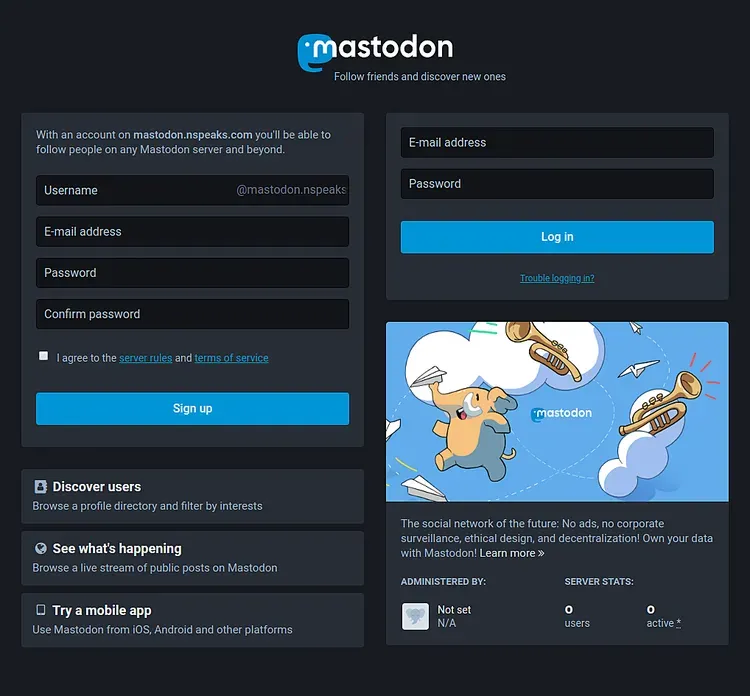 Neues Update von Mastodon