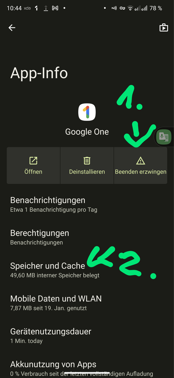 Google One VPN funktioniert nicht unter Umständen